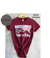 Take A Hike Screen Print T-Shirt