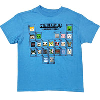 Minecraft Periodic Table Boys Graphic Tee