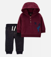 Child of Mine by Carter's Toddler Boys Moose Outfit