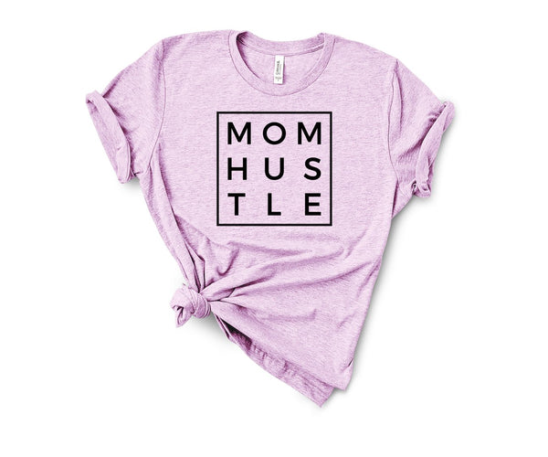 Mom Hustle Screen Print T-Shirt